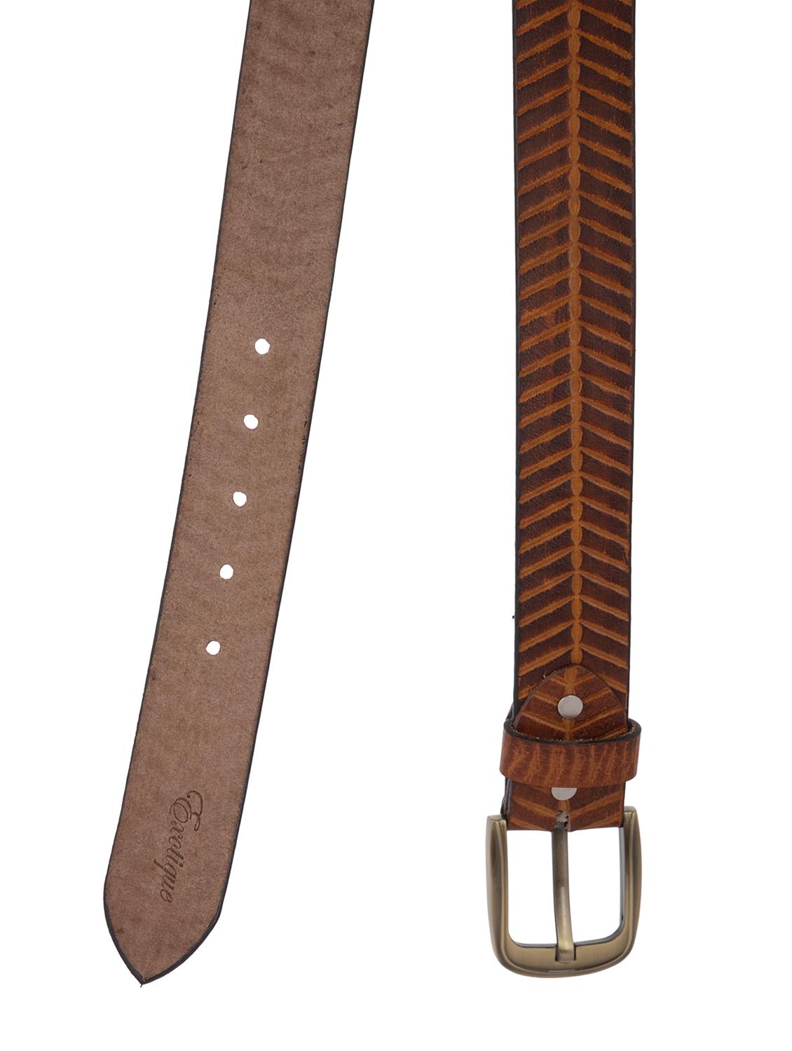 brown leather belt - 15164768 - Zoom Image - 2
