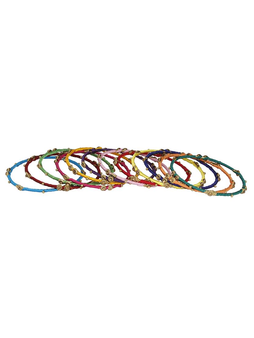 multi colored metal bangle - 15166021 - Zoom Image - 2