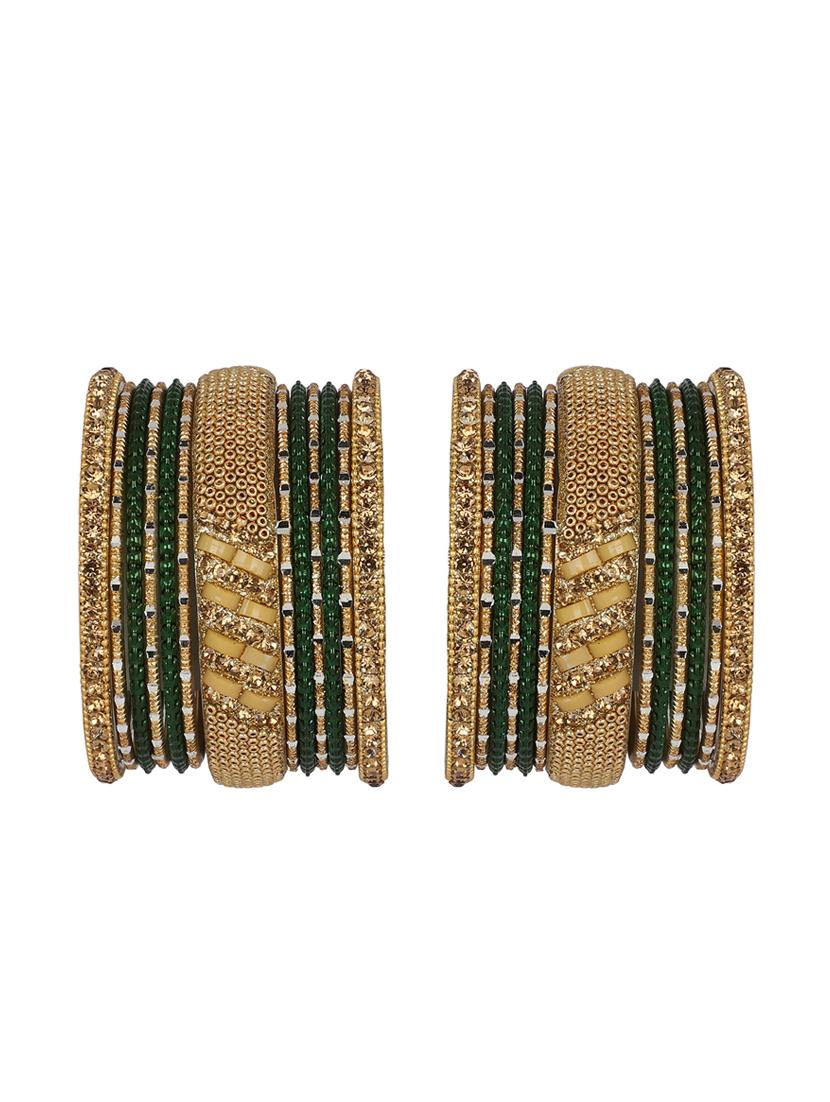 green metal bangle - 15166029 - Zoom Image - 2