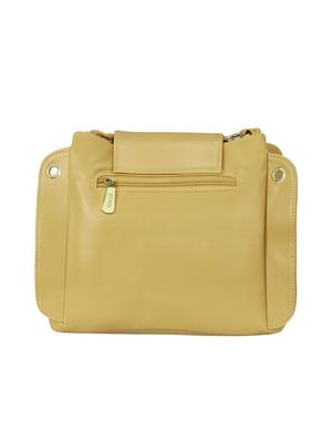 cream leatherette regular sling bag - 15166531 - Standard Image - 2