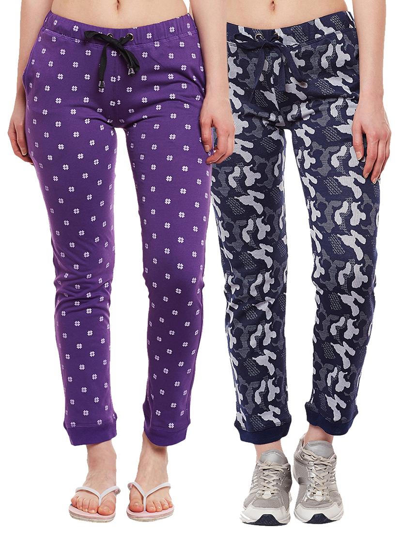 set of 2 multi colored track pants - 15166636 - Zoom Image - 1