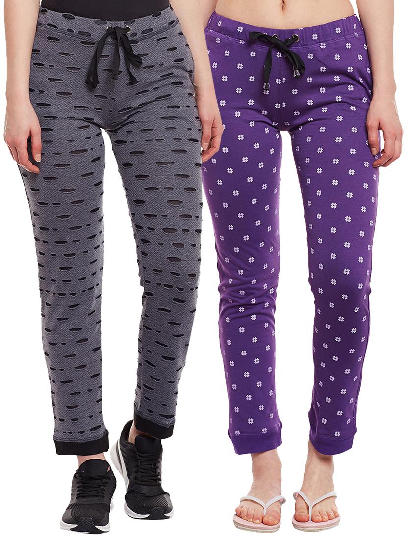 set of 2 multi colored track pants - 15166668 - Zoom Image - 1