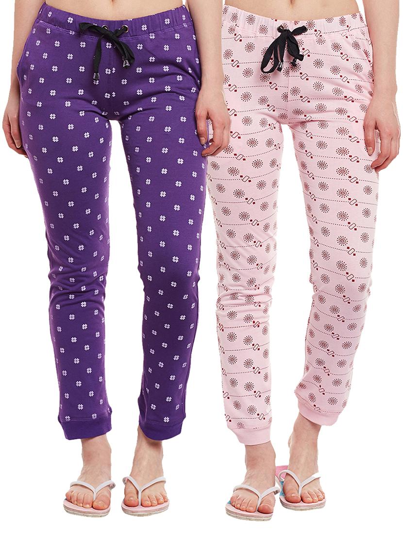 set of 2 multi colored track pants - 15166712 - Zoom Image - 1