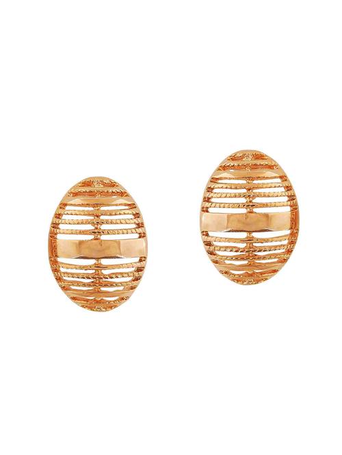gold metal drop earring - 15166790 - Standard Image - 1