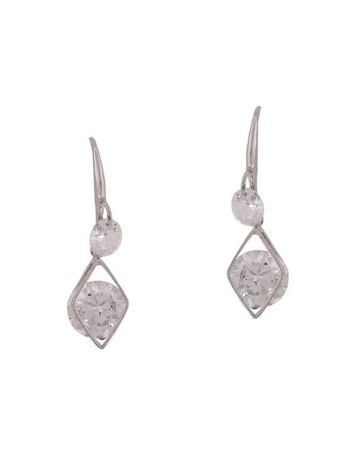 Silver Tone Drop Earrings - 15166816 - Standard Image - 1
