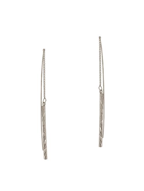Silver Tone Drop Earrings - 15166818 - Standard Image - 1