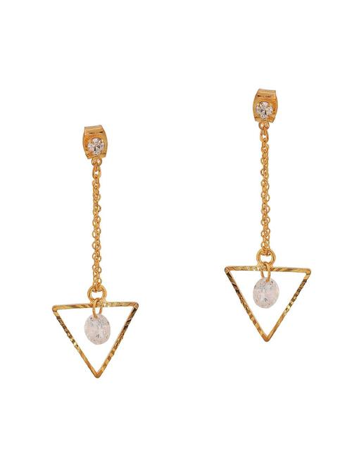 Gold Tone Drop Earrings - 15166838 - Standard Image - 1