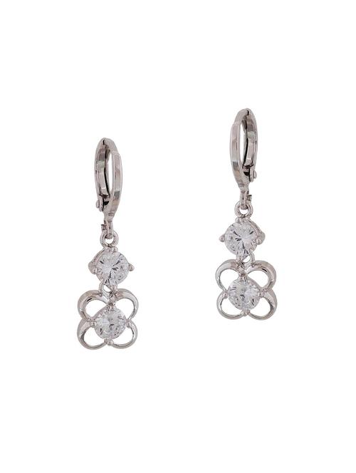 Silver Tone Drop Earrings - 15166868 - Standard Image - 1