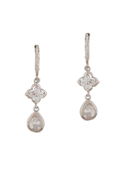 Silver Tone Drop Earrings - 15166871 - Standard Image - 1