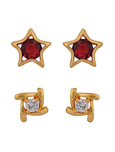 Earrings Combo - 15166874 - Very Small Image - 1