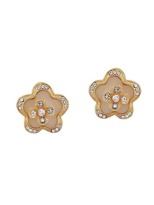 gold metal other earring - 15166899 - Standard Image - 1