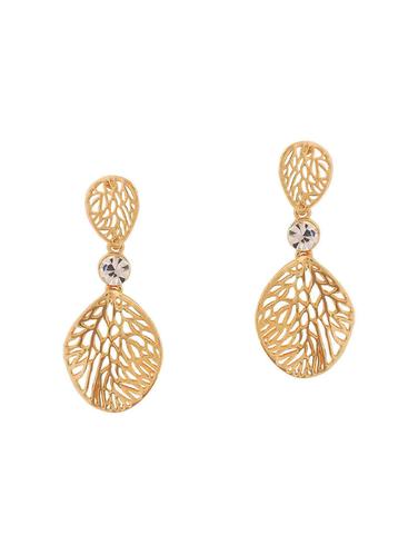 Gold Tone Drop Earrings - 15166938 - Very Small Image - 1