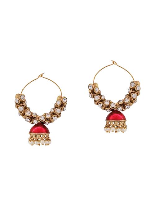 red brass earring - 15166946 - Very Small Image - 1