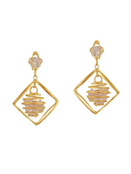 Gold Tone Drop Earrings - 15167104 - Standard Image - 1