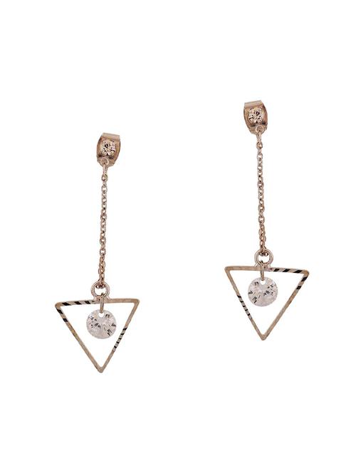 Silver Tone Drop Earrings - 15167129 - Very Small Image - 1