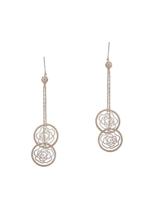 Silver Tone Drop Earrings - 15167130 - Standard Image - 1