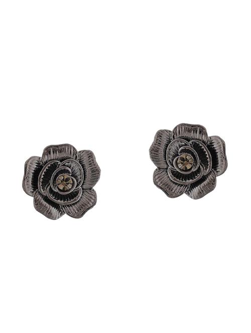 grey metal studs earring - 15167177 - Standard Image - 1