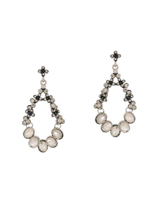 Silver Tone Drop Earrings - 15167182 - Standard Image - 1