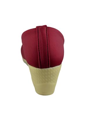 leatherwood1 maroon peeptoe wedges - 15167842 - Standard Image - 3