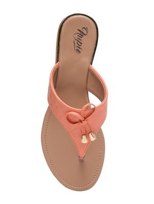 pink toe separator sandal - 15168157 - Standard Image - 4