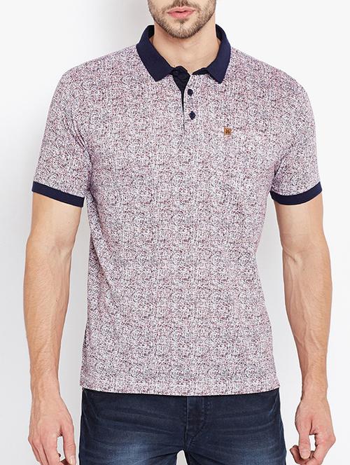 pink cotton all over print tshirt - 15168948 - Standard Image - 1