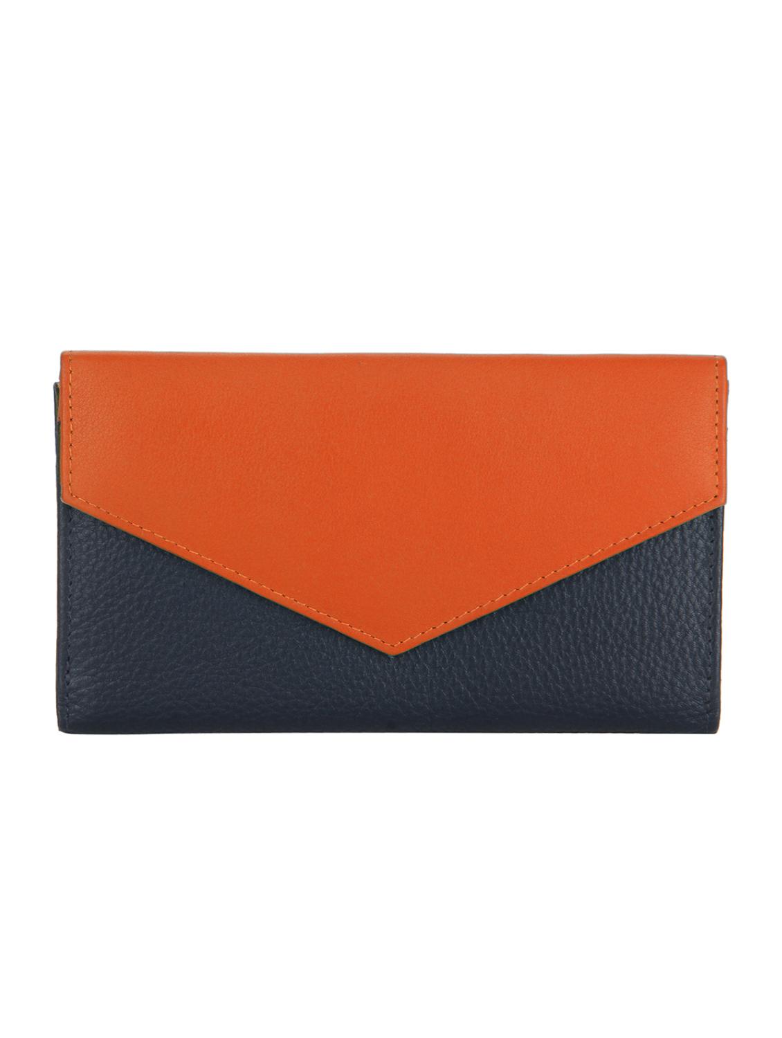 orange leather wallet - 15169224 - Zoom Image - 1