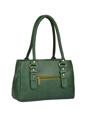 green leatherette regular handbag - 15169606 - Standard Image - 2
