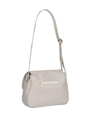 grey leatherette (pu) regular sling bag - 15169639 - Standard Image - 2