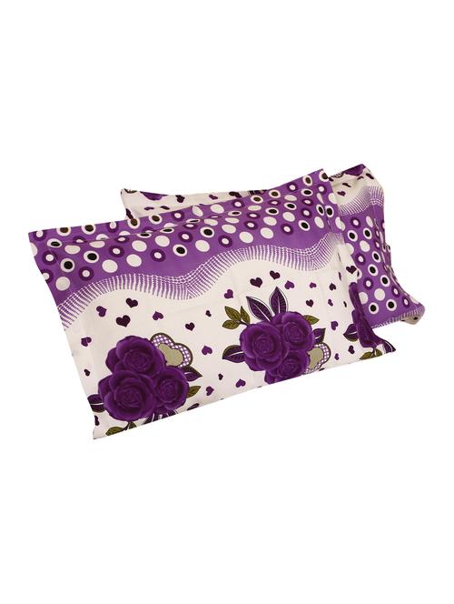 200 TC 100% Cotton Twill Printed Design Pair Of Regular Size Pillow Covers - 15170467 - Standard Image - 1