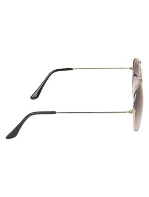 arzonai classic ma-015-s9 aviator unisex grey sunglasses - 15172651 - Standard Image - 4