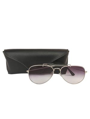 arzonai classic ma-015-s9 aviator unisex grey sunglasses - 15172651 - Standard Image - 5
