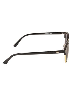 arzonai clubmaster ma-094-s1 wayfarer unisex black sunglasses - 15172670 - Standard Image - 4