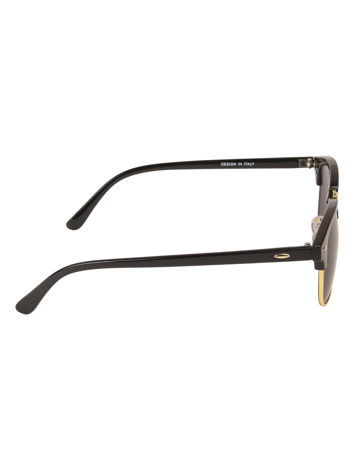 arzonai clubmaster ma-094-s1 wayfarer unisex black sunglasses - 15172670 - Zoom Image - 4
