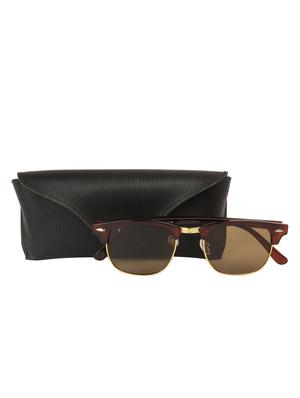 arzonai clubmaster ma-094-s3 wayfarer unisex brown sunglasses - 15172673 - Standard Image - 5