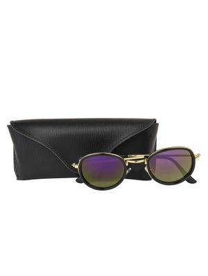 arzonai hayes ma-098-s4 round women only purple sunglasses - 15172692 - Standard Image - 5