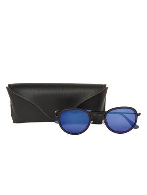 arzonai hayes ma-098-s6 round women only blue sunglasses - 15172694 - Standard Image - 5