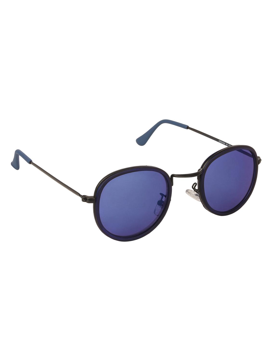 arzonai hayes ma-098-s6 round women only blue sunglasses - 15172694 - Zoom Image - 2