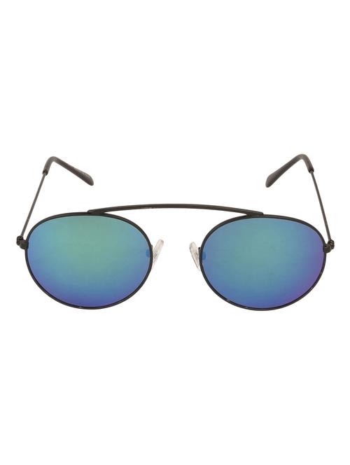 arzonai flynn ma-199-s4 oval unisex green sunglasses - 15172704 - Standard Image - 1