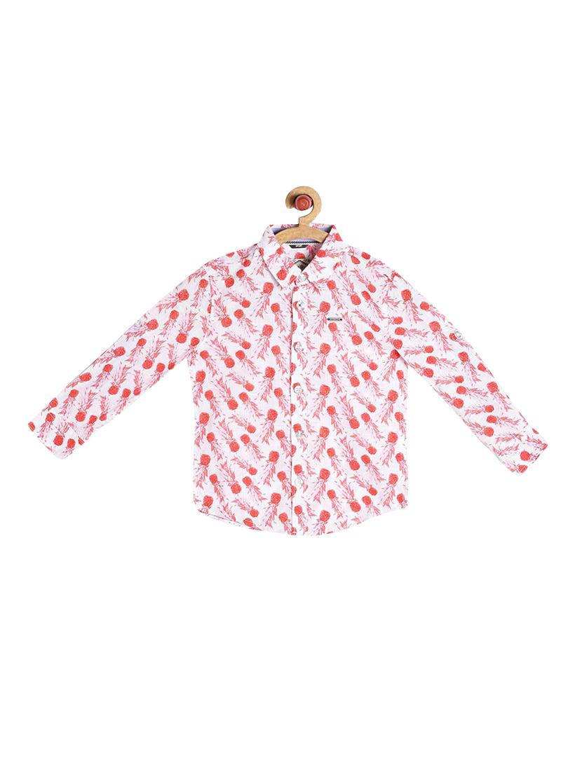 red cotton shirt - 15172997 - Zoom Image - 1