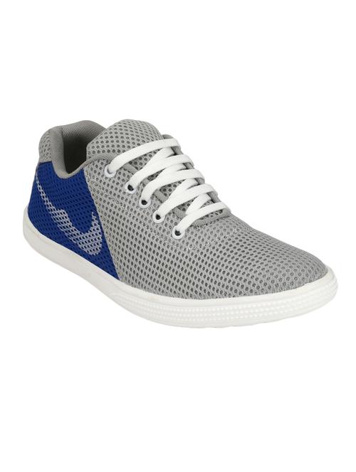 grey Mesh lace up sneaker - 15173367 - Standard Image - 1