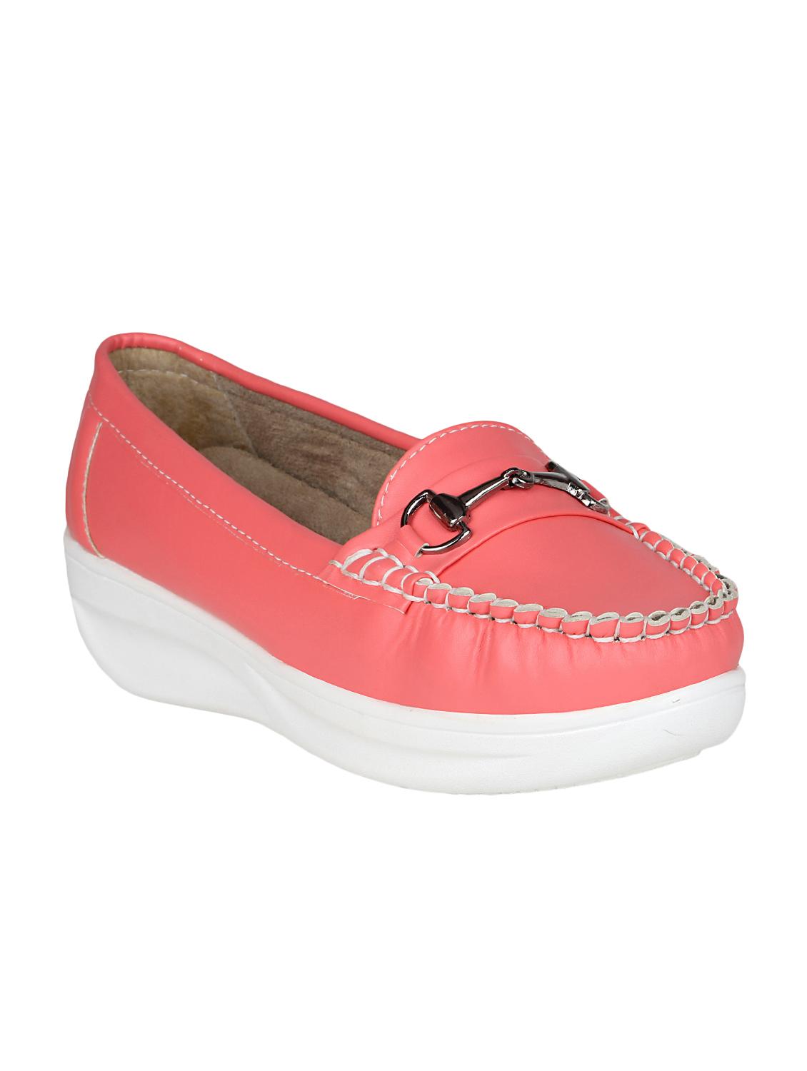 red resin slip on loafers - 15173449 - Zoom Image - 1