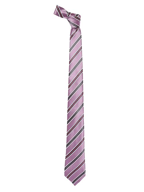 purple::black microfiber tie - 15173705 - Standard Image - 1