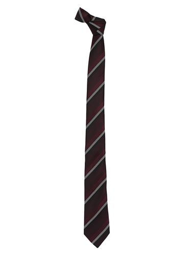 maroon::black microfiber tie - 15173708 - Very Small Image - 1