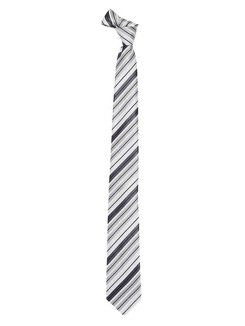 white::grey microfiber tie - 15173712 - Standard Image - 1
