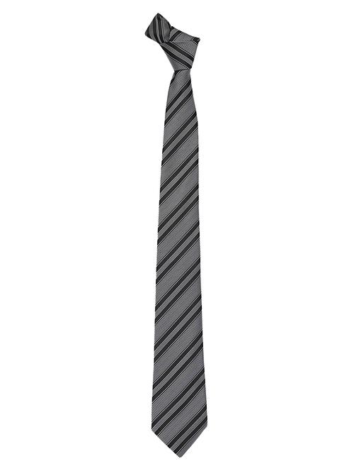 black::grey microfiber tie - 15173714 - Standard Image - 1