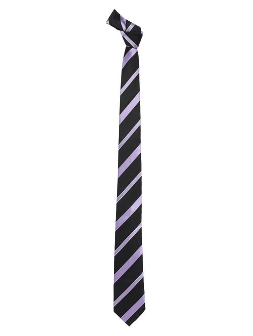 black::purple microfiber tie - 15173720 - Standard Image - 1