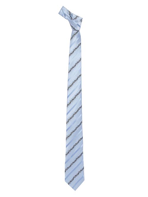 blue::black microfiber tie - 15173722 - Standard Image - 1