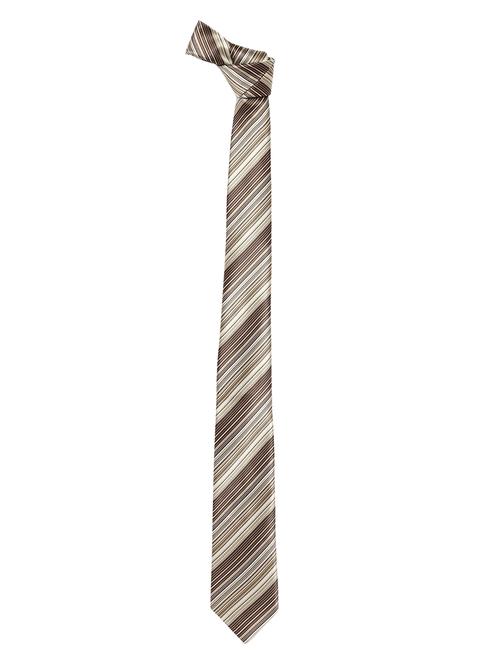 brown microfiber tie - 15173734 - Standard Image - 1