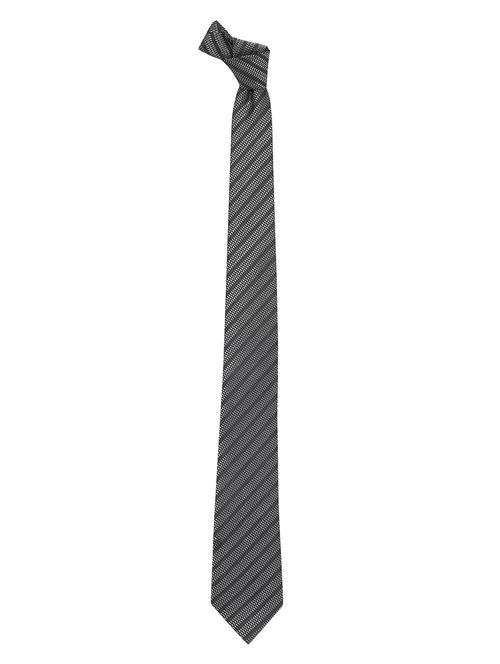 grey microfiber tie - 15173738 - Standard Image - 1