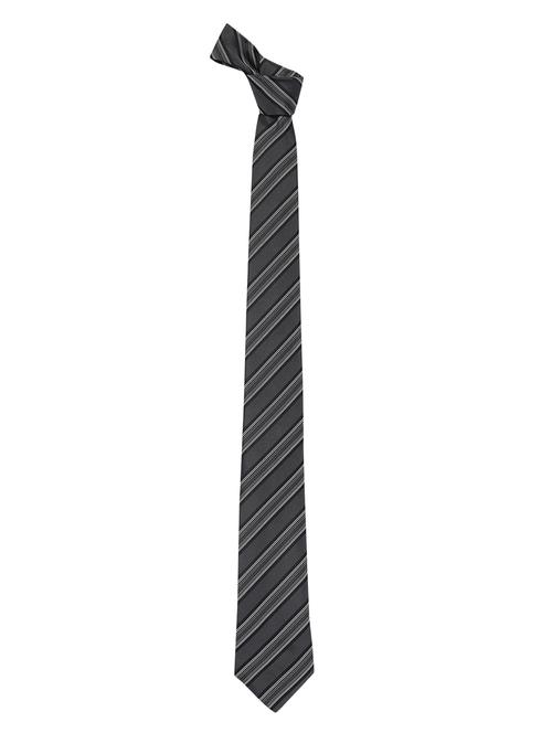 grey microfiber tie - 15173744 - Standard Image - 1